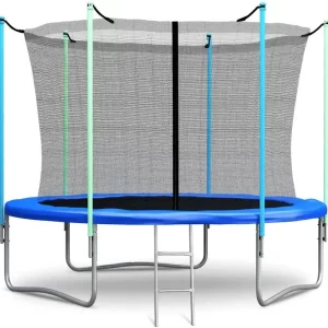 Батут Bebon Sports с внутренней сеткой и лестницей 10FT (305см)