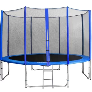 Батут Bebon Sports 14FT (427см) 4 опоры, сетка, лестница