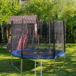 Батут Funfit PRO 312см с лестницей и длинными ножками, до 180 кг