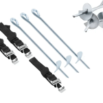 Набор креплений для батута 3 шт, длина 30 см