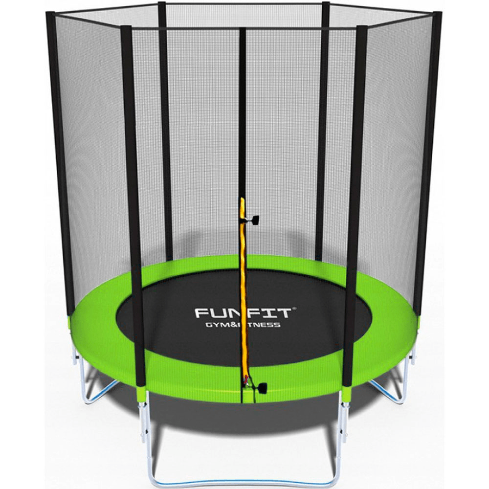 Батут Funfit BASIC 183 см (6FT) Green с защитной сеткой без лестницы